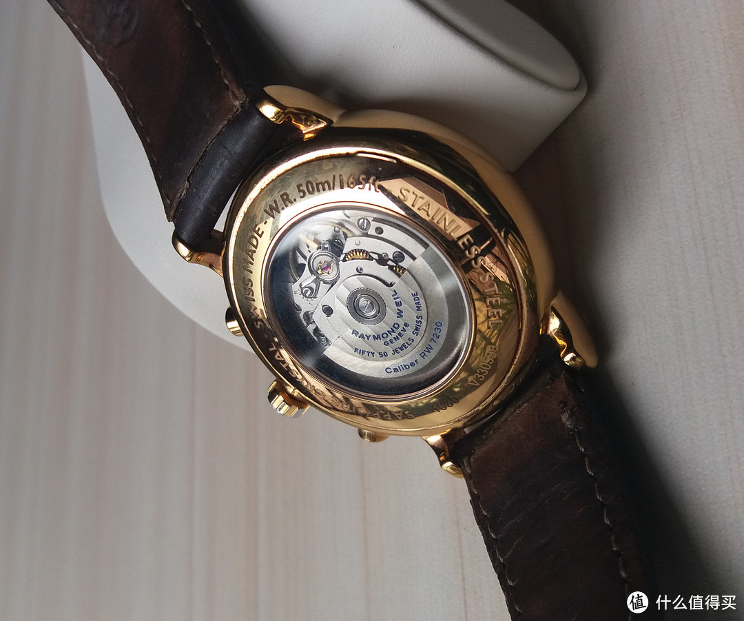 Raymond Weil 蕾蒙威 经典大师特别版玫瑰金计时机械表开箱