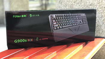 富勒 G900S RGB 机械键盘细节展示(线材|键帽|开关)