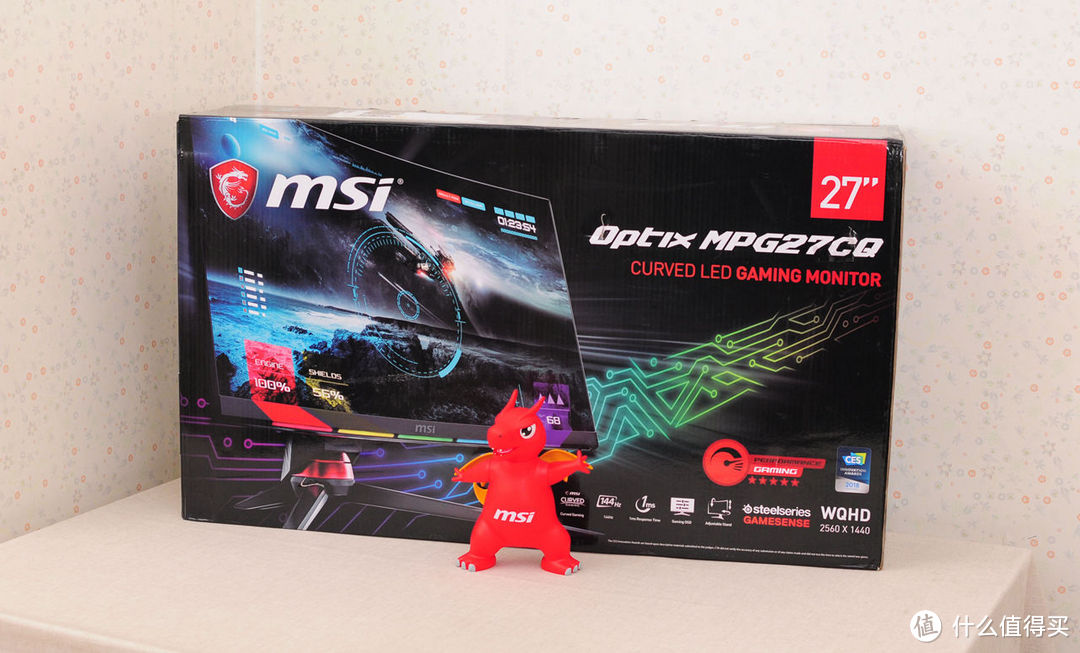 一换显示器就吃鸡？MSI 微星 Optix MPG27CQ 电竞显示器 吃鸡初体验