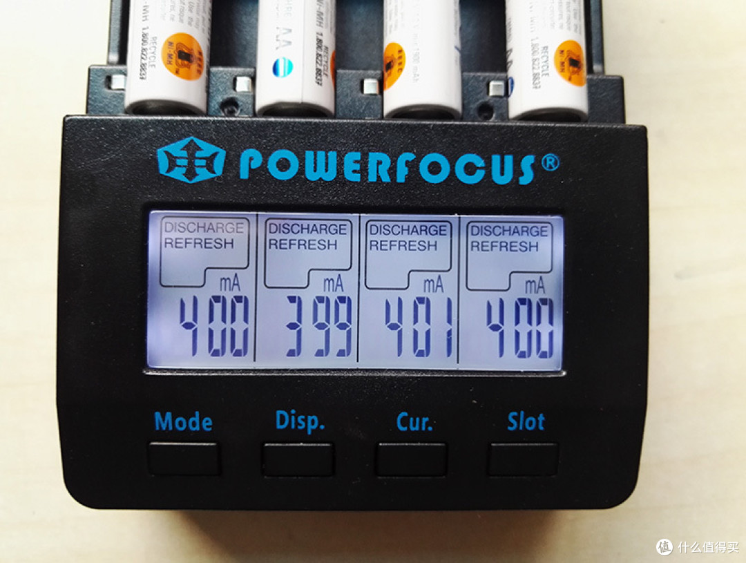 PowerFocus 能研 BC1000 智能镍氢镍镉电池充电器 使用测评