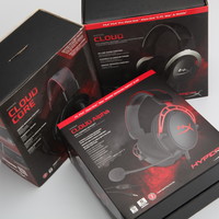 HyperX CloudAlphaPro 游戏耳机外观展示(编织线|接口|麦克风|线控|头梁)