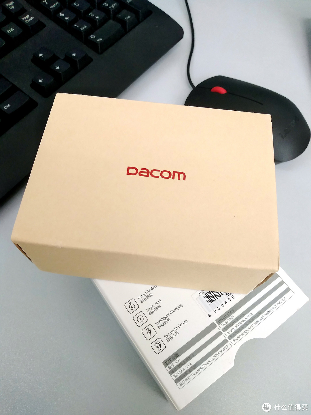AirPods确实好,跟风产物遍地跑—dacom 大康 K6p 蓝牙耳机 开箱晒物