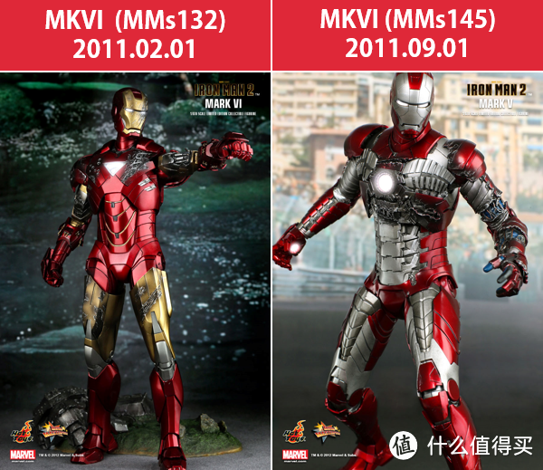 八年的经典—Hot Toys 1/6  MK5 & MK6 合金压铸版晒单