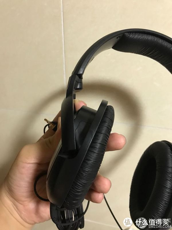 Sennheiser 森海塞尔 HD206 专业录音监听耳机开箱晒物分享