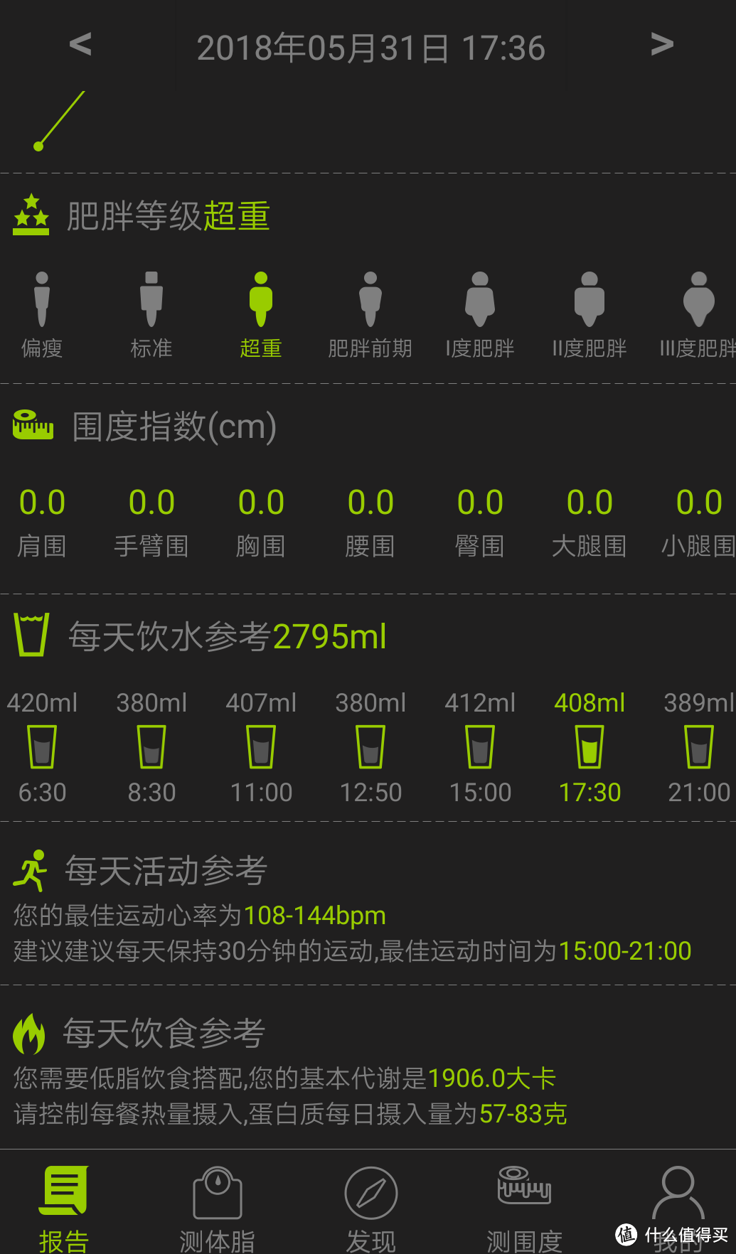 没有对比就没有伤害ICOMON沃莱 i90 蓝牙智能体脂秤