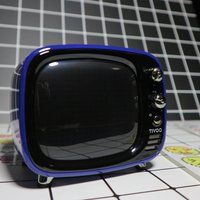 地纹 Tivoo 像素蓝牙音箱外观展示(屏幕|旋钮|材质|开关|接口)
