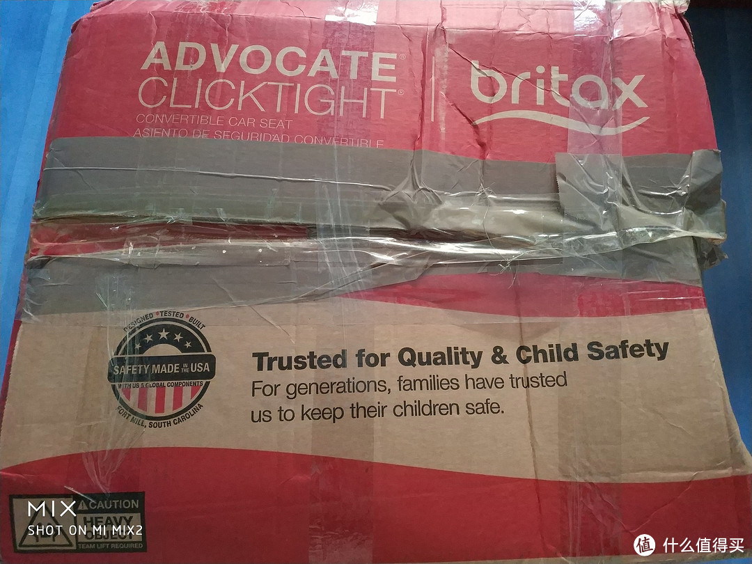 美亚海淘 Britax 宝得适 Advocate ClickTight 安全座椅 全记录