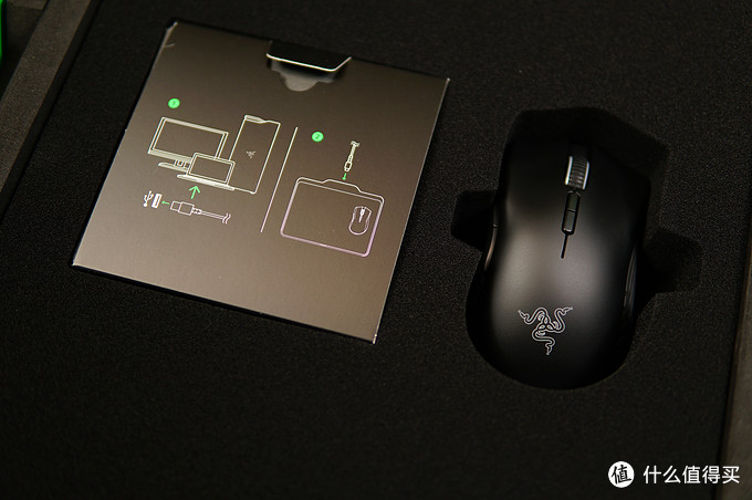 重新定义无线鼠标—RAZER 雷蛇 超极曼巴眼镜蛇无线供电套装 体验