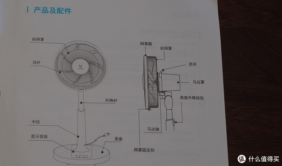 高性价，伪智能—VIOMI 云米 直流变频 电扇 开箱简评