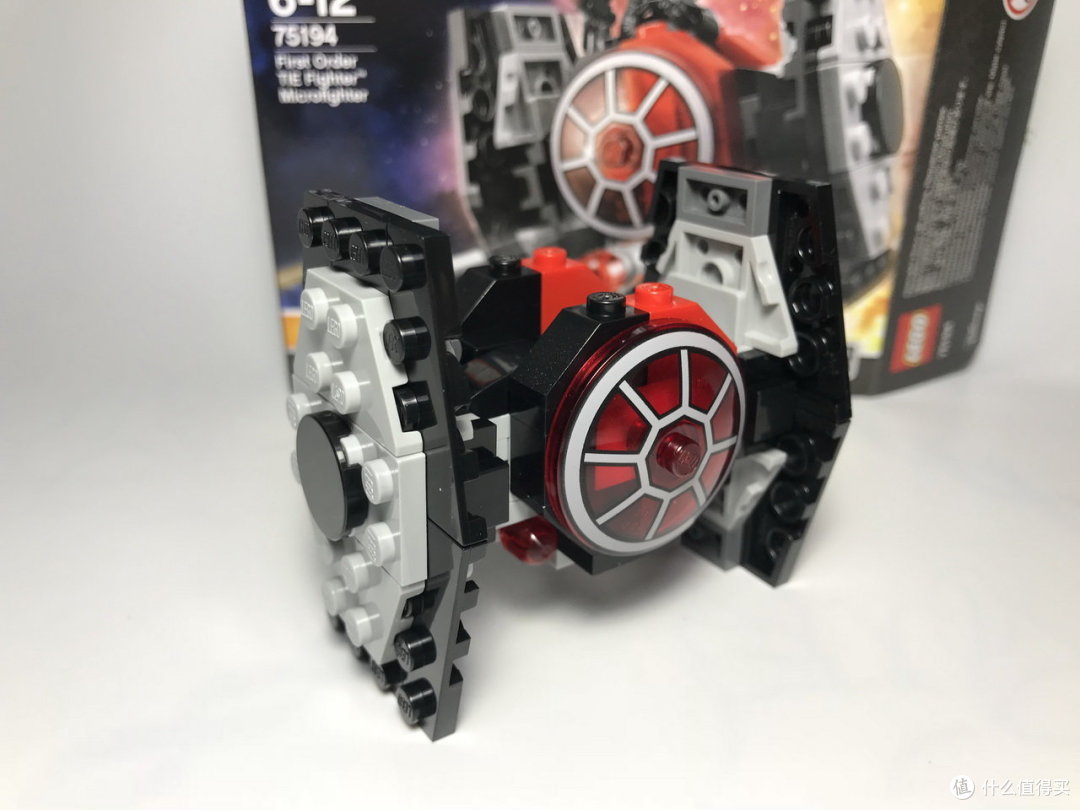 lego乐高迷你战队系列75194第一秩序tie钛战机