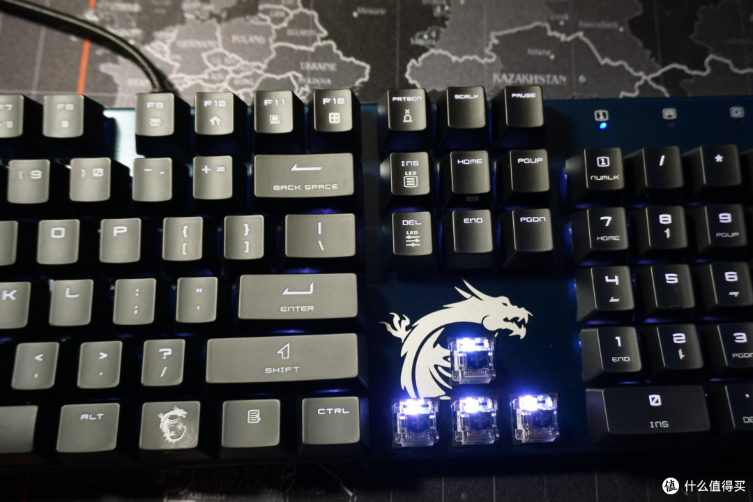 入门级RGB机械键盘——微星GK50 RGB黑轴机械键盘使用评价