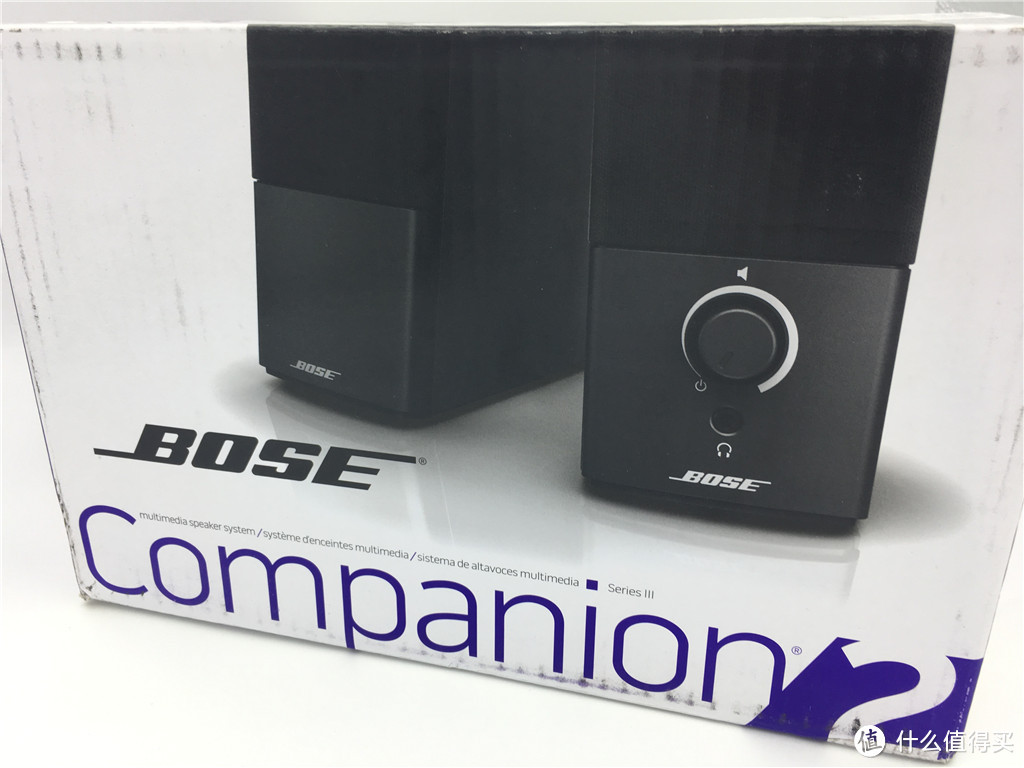 跟着张大妈买就得了—Bose Companion 2III 多媒体音箱开箱&点评