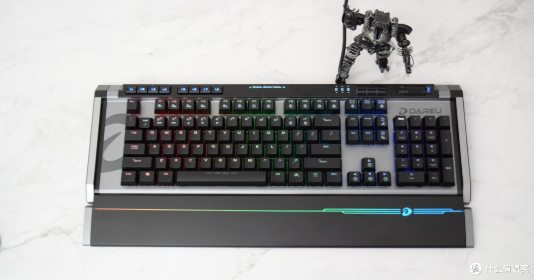 这次,还称我为“*级外设”?Dareu 达尔优 EK855 RGB 开箱简评