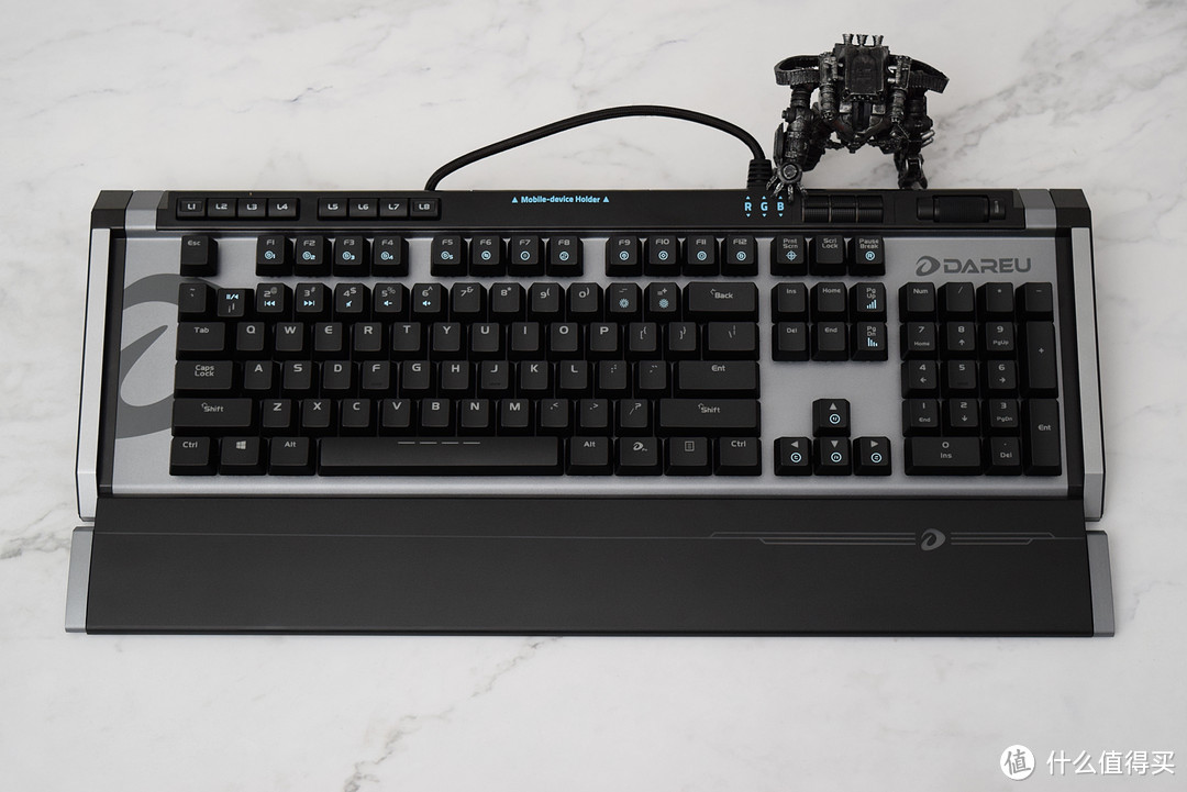 这次,还称我为“*级外设”?Dareu 达尔优 EK855 RGB 开箱简评