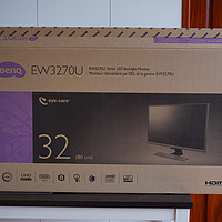 明基 EW3270显示器外观展示(边框|按键|接口|支架)