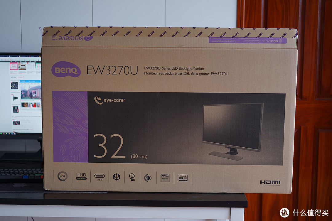 大屏 4K HDR该有的都有了—BenQ 明基 EW3270U 显示器 使用体验