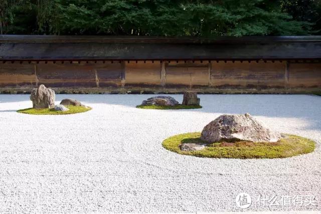 ▲ 龙安寺，枯山水