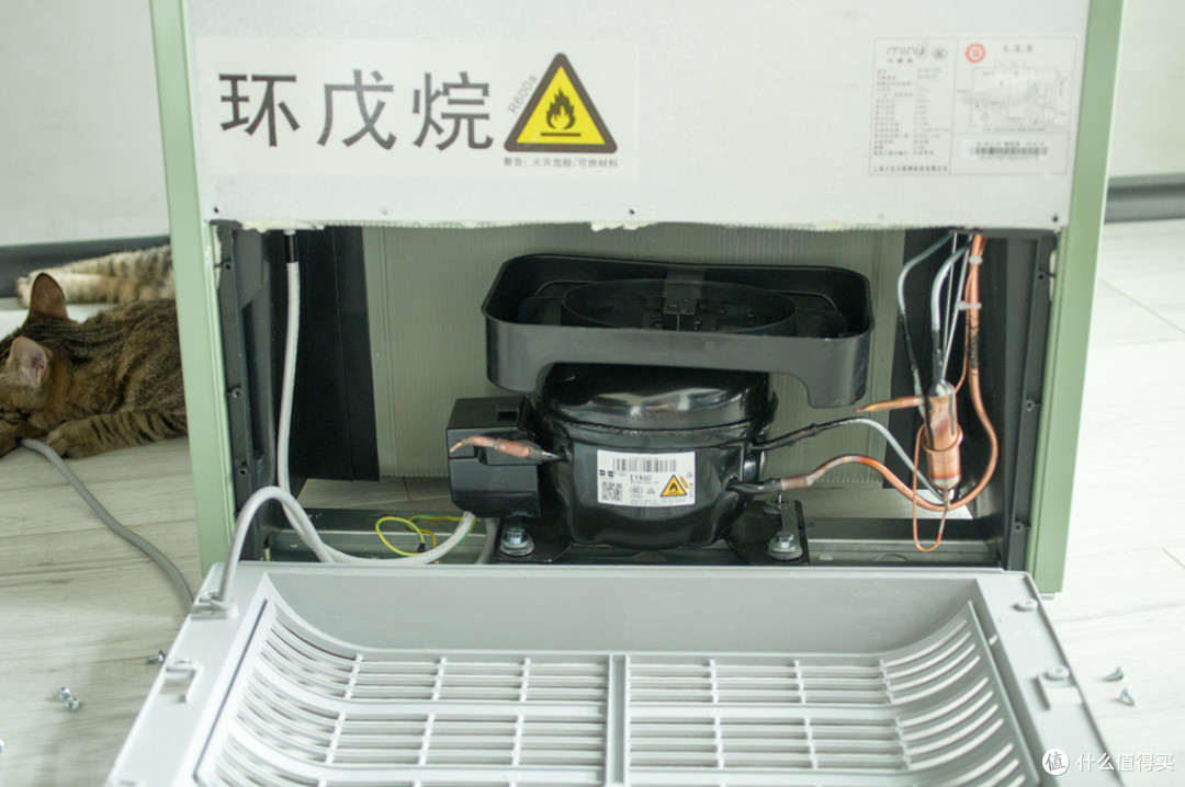 单门的外观双门的心：小吉迷你复古冰箱试用