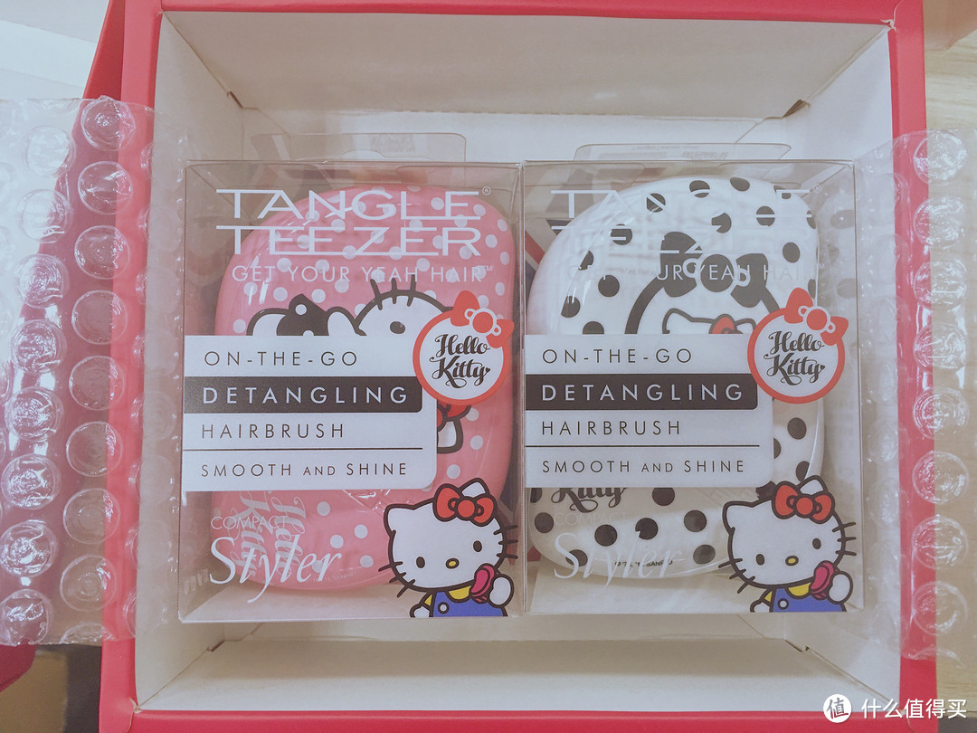 Tangle Teezer便携款美发梳Hello Kitty礼盒众测反馈