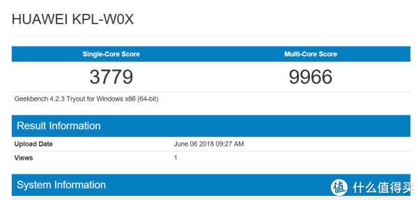 Geekbench 4 跑分