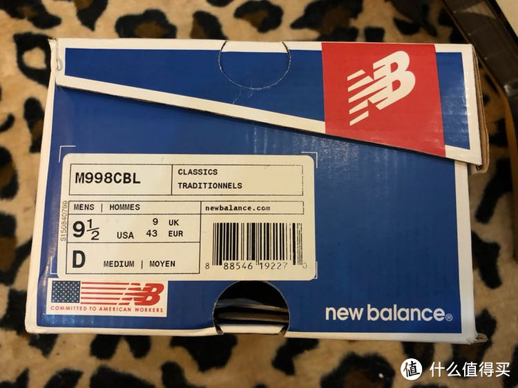 摇滚在我的血液中 New Balance M998CBL运动鞋开箱