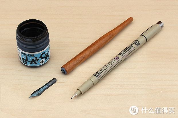 水彩画中使用到一些防水笔和墨水推荐指南
