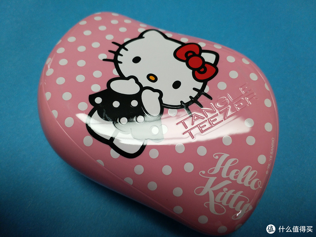 有了它轻松俘获少女心——Tangle Teezer便携款美发梳hello kitty礼盒