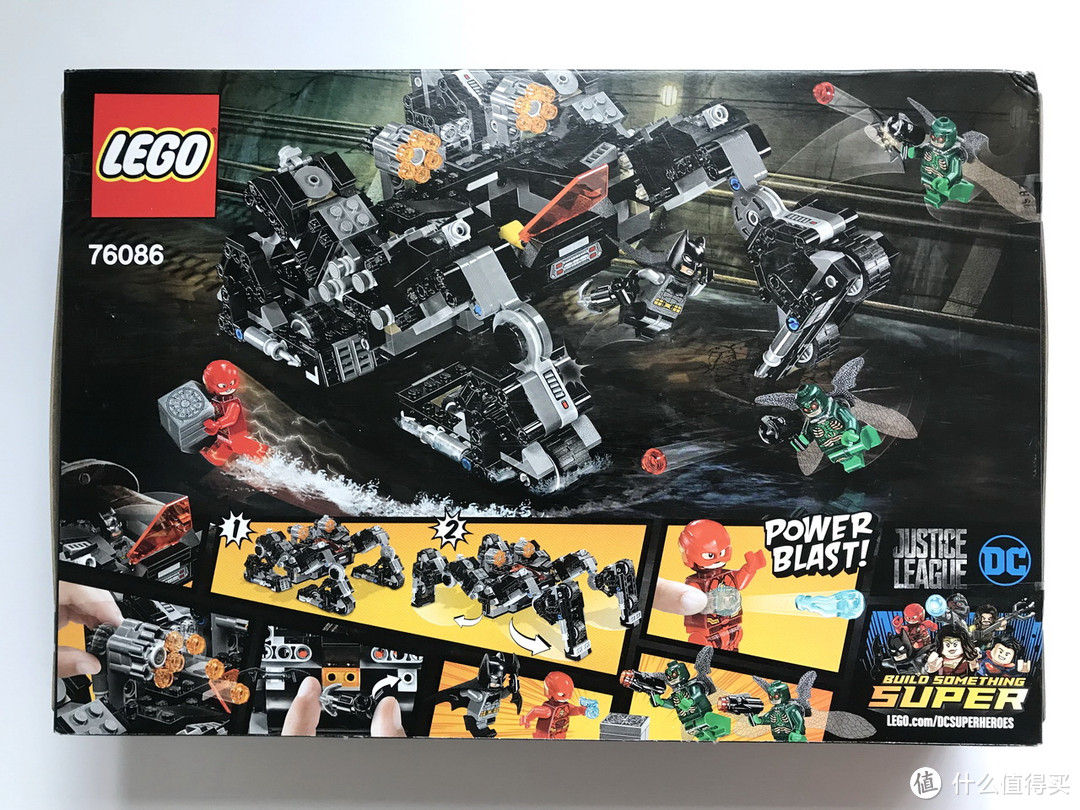 LEGO 乐高 76086 正义联盟之蝙蝠侠夜行者隧道攻击