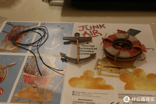 ▲浴缸不在飞行状态的必需品，锚和救生圈以及栓起来用的绳子？大概这玩意还是可以漂在海上的。