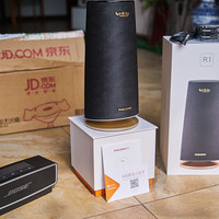 斐讯 R1 音箱外观展示(体积|LED灯)