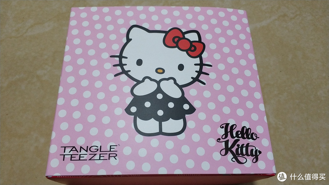 少女心爆棚的------Tangle Teezer便携款美发梳hello kitty礼盒