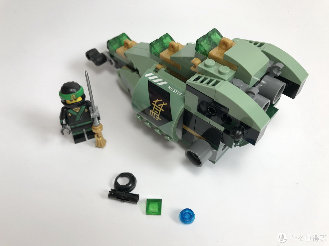 飞龙在天：LEGO 乐高 70612 幻影忍者 Ninjago 绿忍者的飞天机甲神龙