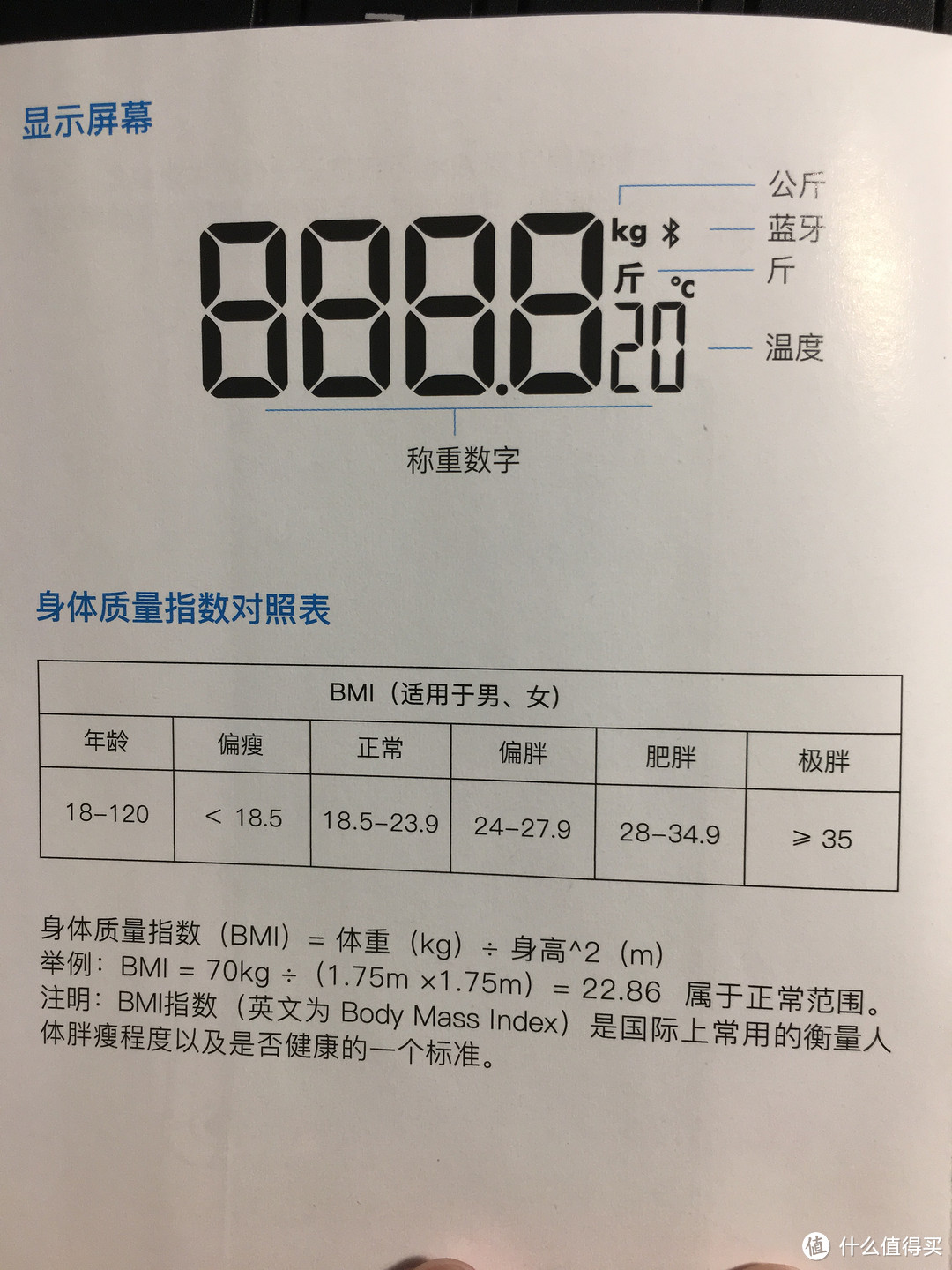 科学减肥、小测 ICOMON 沃莱 i90 蓝牙智能体脂秤（真体重秀）