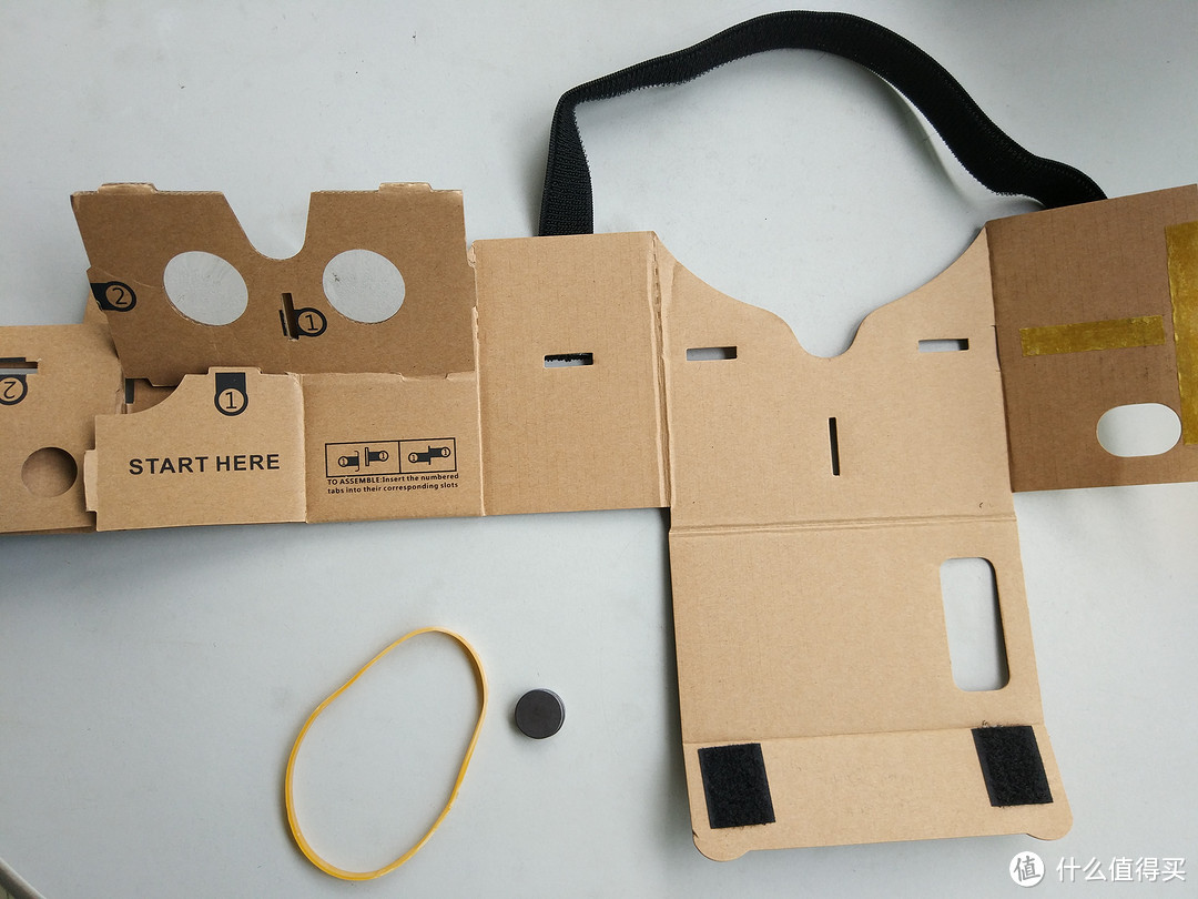 老男孩的专属玩具—VR纸盒开箱评测(详细组装实图)