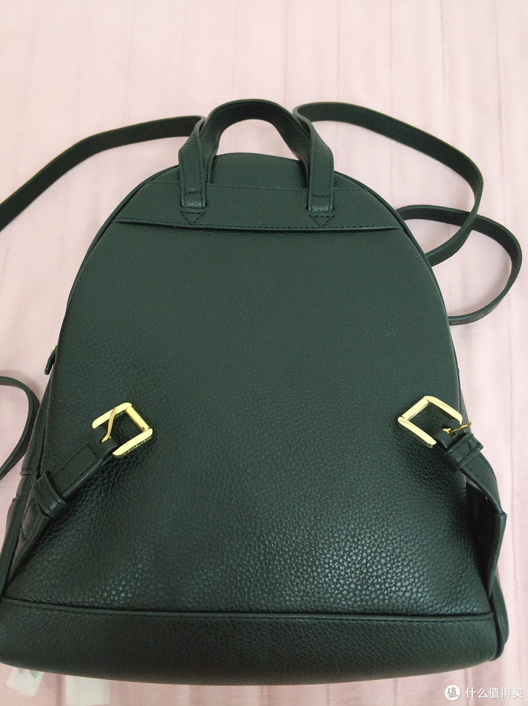 MICHAEL Michael Kors Rhea Zip 双肩包开箱、试背