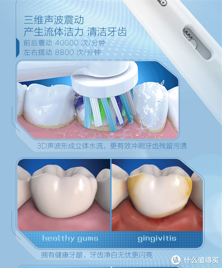 旗舰级别的口腔关爱——Oral B/欧乐B iBrush 9000 Plus 3D声波蓝牙智能电动牙刷使用测评