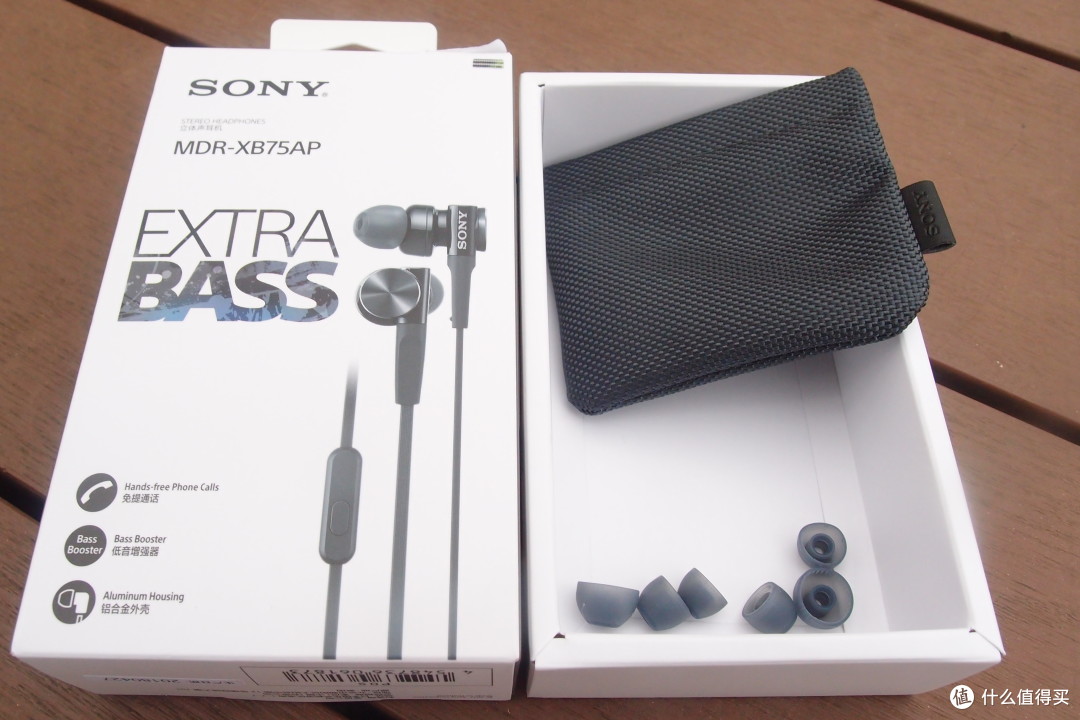 EXTRA BASS新选择—SONY 索尼 MDR-XB75AP 耳机 使用体验