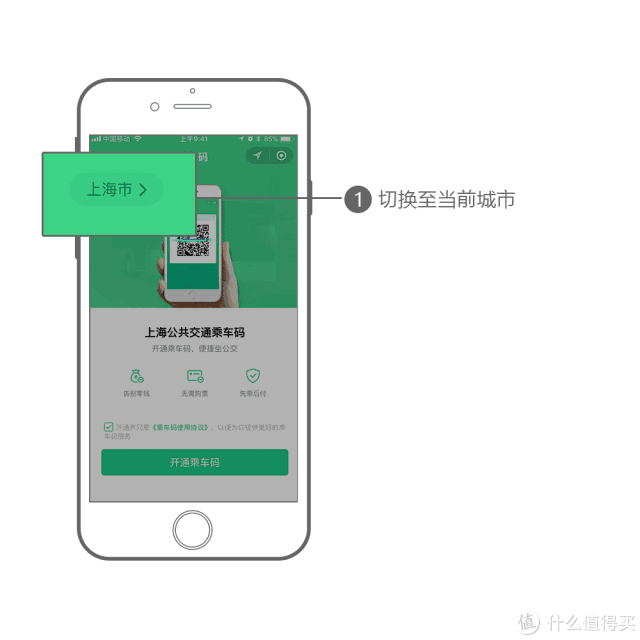 微信乘车码使用攻略(通用版),坐上海公交车也可以刷微信了