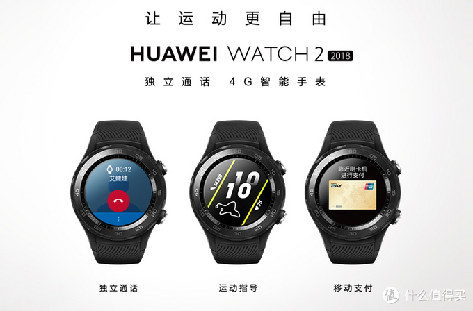 让运动更自由！华为HUAWEI WATCH 2（2018版）开箱试用