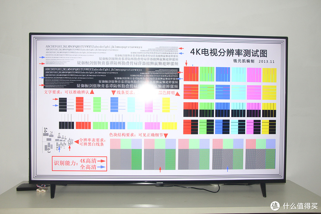 在4K电视分辨率测试中，表现依然比较出色。