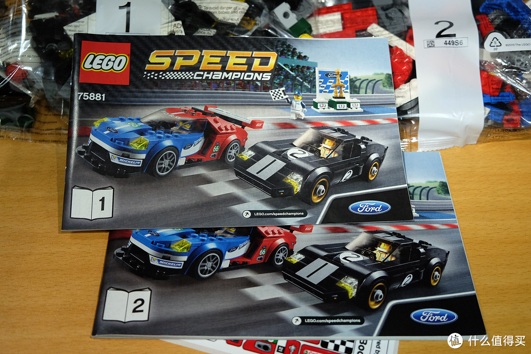 福特 GT V.S. 福特 GT40—LEGO 乐高 超级赛车系列 75881 开箱