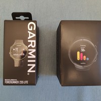 GARMIN 佳明 Forerunner 235 Lite 心率表外观展示(表带|充电夹|按键|厚度|表扣)