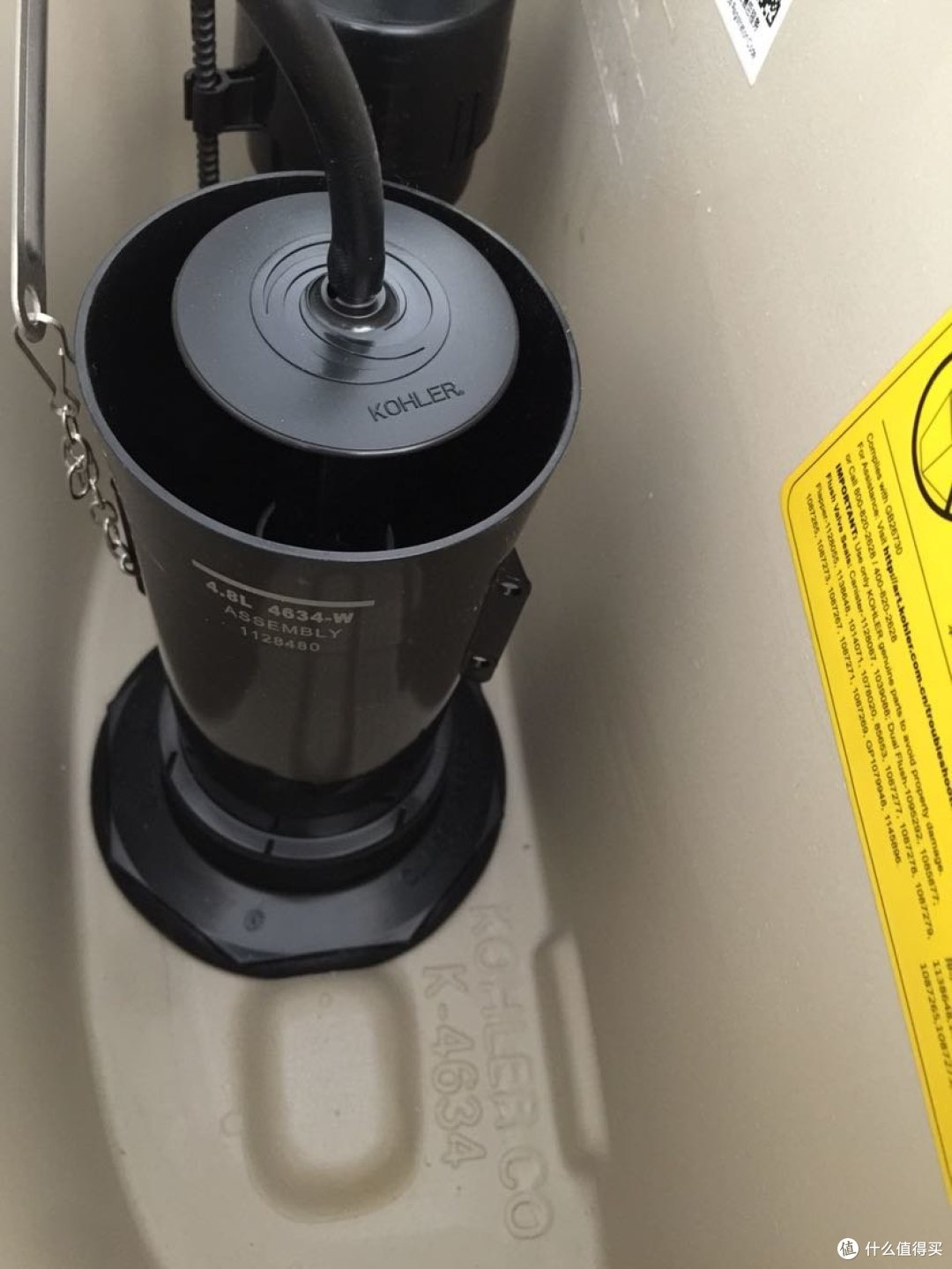 kohler科勒马桶k-77033t星玛龙 五级旋风 分体 自己简单安装
