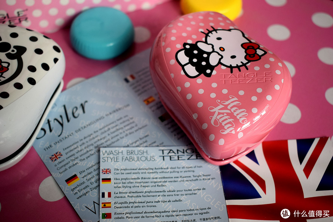 潮流时尚，一梳到底——Tangle Teezer便携款美发梳Hello Kitty礼盒の轻体验