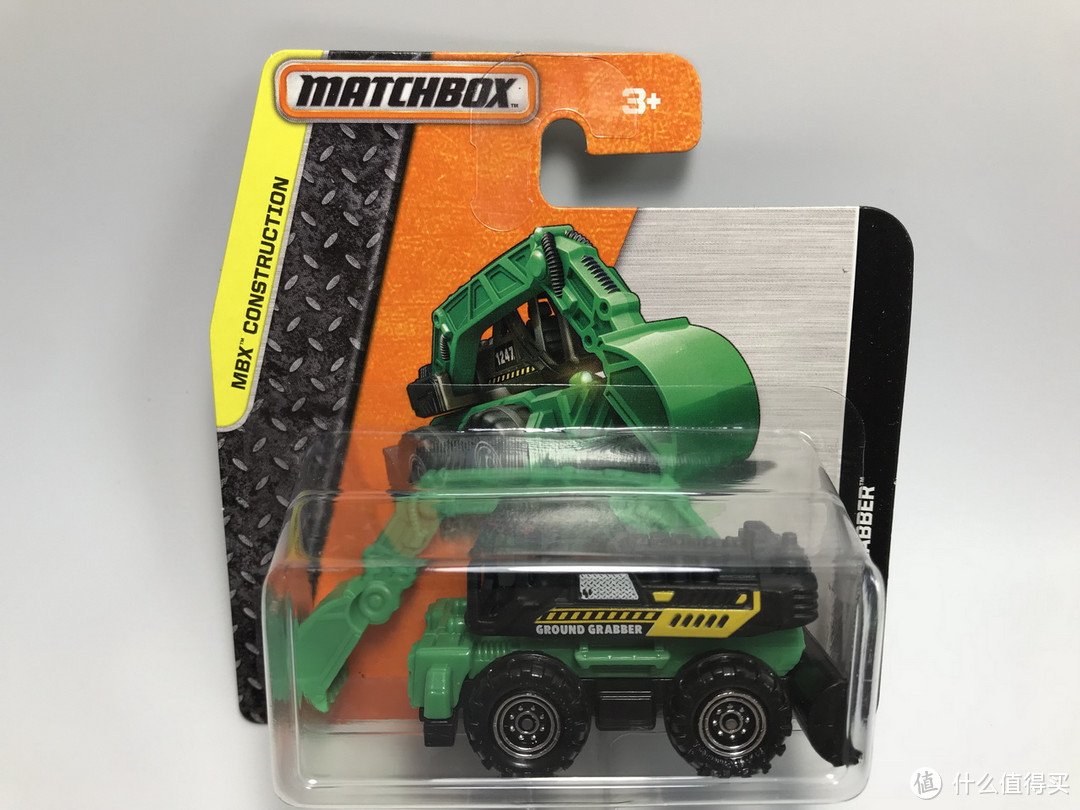 打折优惠凑单好物:Matchbox 火柴盒 Ground Grabber 合金 挖掘机模型 开箱