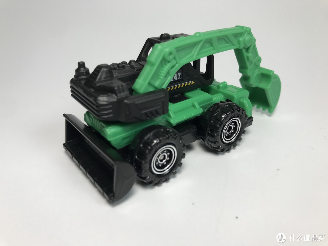 打折优惠凑单好物：Matchbox 火柴盒 Ground Grabber 合金 挖掘机模型 开箱