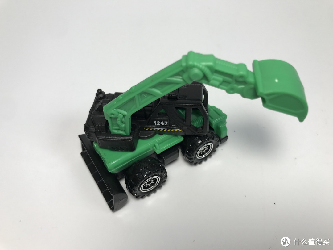 打折优惠凑单好物：Matchbox 火柴盒 Ground Grabber 合金 挖掘机模型 开箱