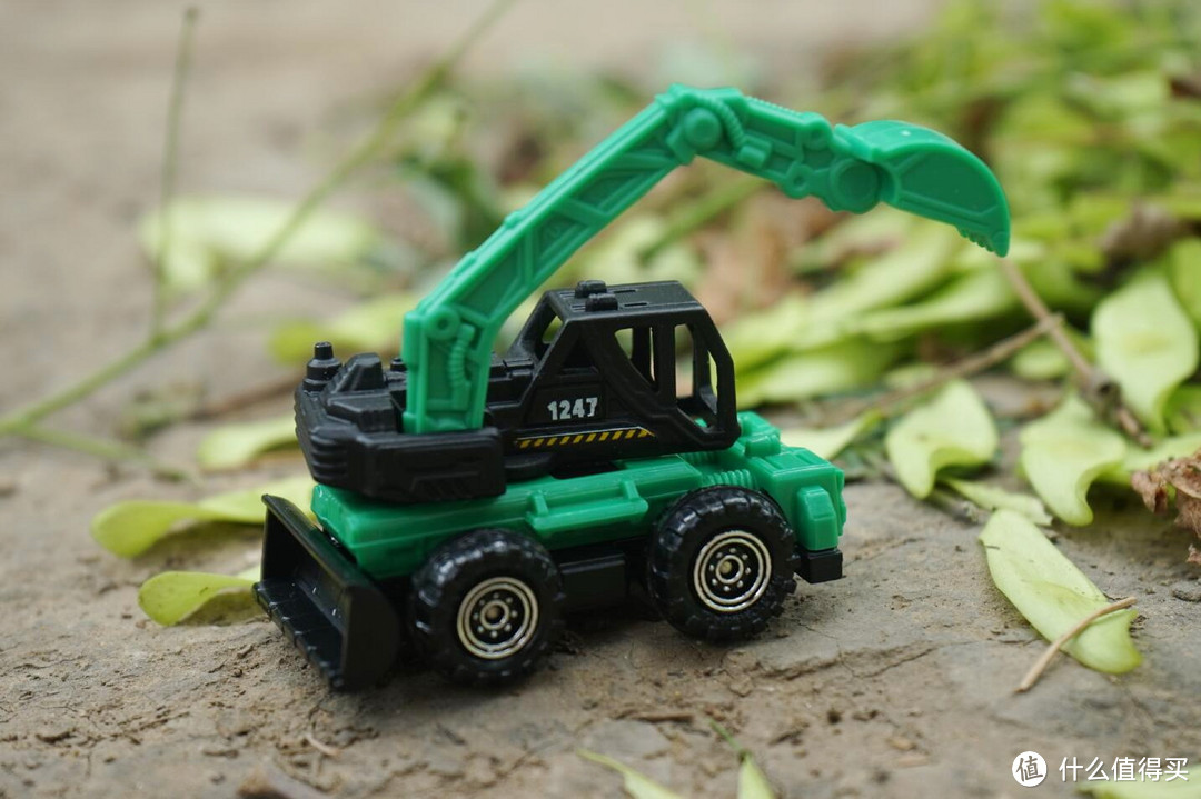 打折优惠凑单好物：Matchbox 火柴盒 Ground Grabber 合金 挖掘机模型 开箱