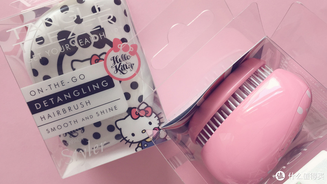 Hello Kitty！Hello Tangle Teezer！——一个老男人眼中的粉色美发梳