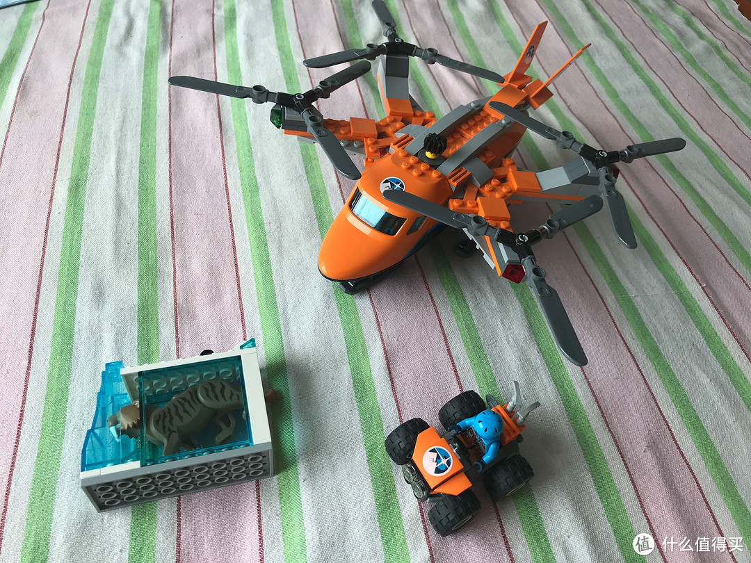 孩子的又一套乐高一LEGO 乐高 60193 极地空中运输机开箱分享